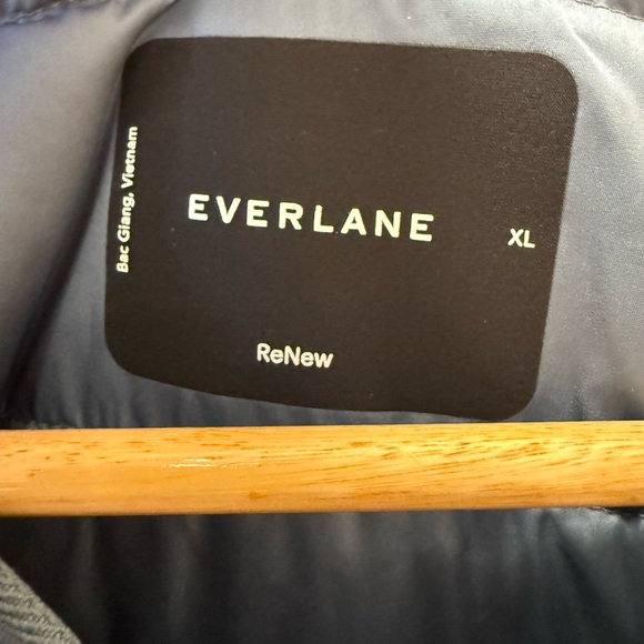 Everlane The ReNew Channeled Liner in Blue Teal - Picture 3 of 7